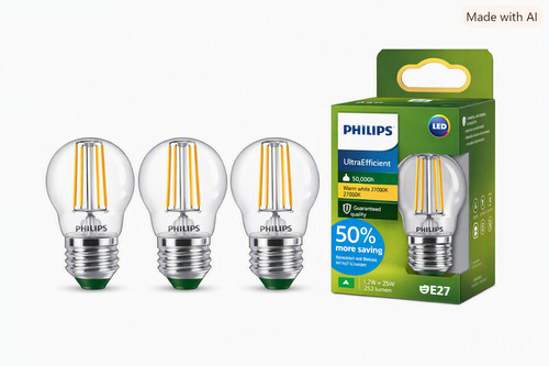 Philips led p45 filament - led, bulbs