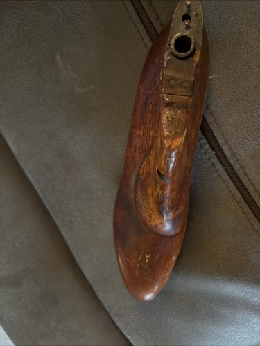 Antique wood metal shoe - wood, stay