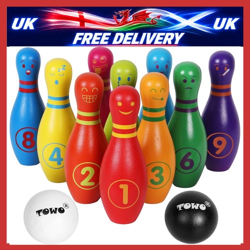 Towo wooden skittles set for - skittles,