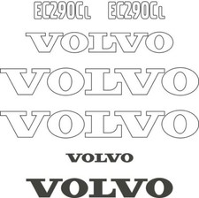 Decal Sticker Set Volvo