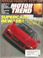 September 1989 Motor Trend