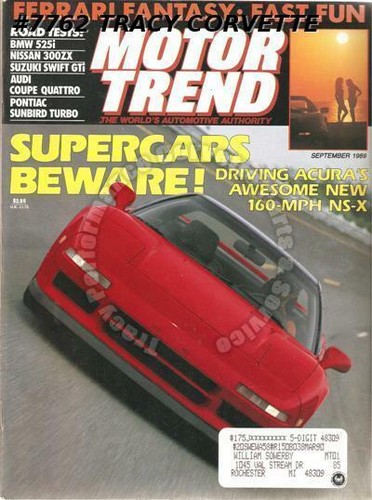 September 1989 motor trend - september,