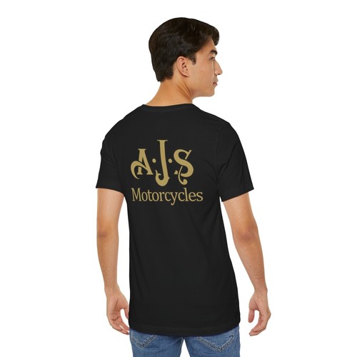Ajs motorcycles shirt - motorcycles, back