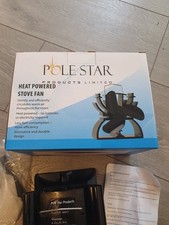 3-Blade Stove Fan Heat-Powered