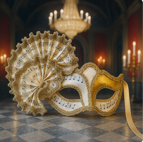 Handmade venetian mask genuine - venetian,
