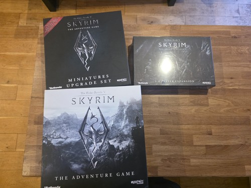 Skyrim adventure board game - board,