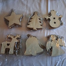 60pcs wooden hanging decor - 60pcs,