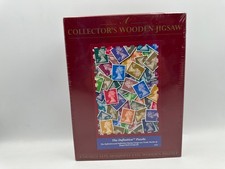 New/Sealed Wentworth Wooden Jigsaw Puzzle 250 Piece The Definitive Puzzle Stamps