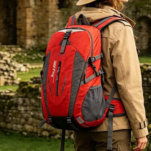 40l hiking backpack waterproof - backpack,