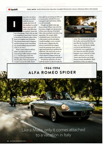 1966 1994 alfa romeo spider - 1966-1994,