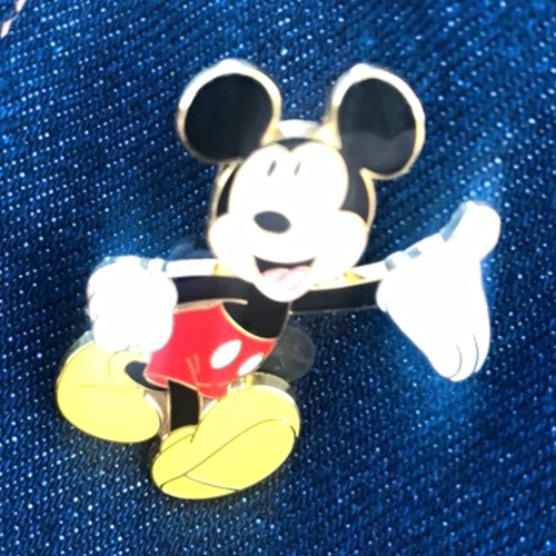 Disney mickey mouse enamel pin - mickey,