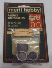 HO/OO gauge ballast bins, Merit Hobbies, unopened packaging