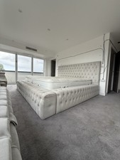 The Luxury Bed Company Handcrafted Emperor Size Bed And Storage Unit