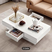 Coffee Table with Hidden