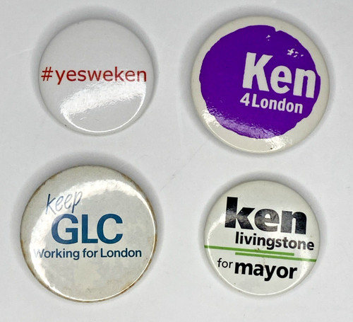 Political vintage pin - vintage, badges