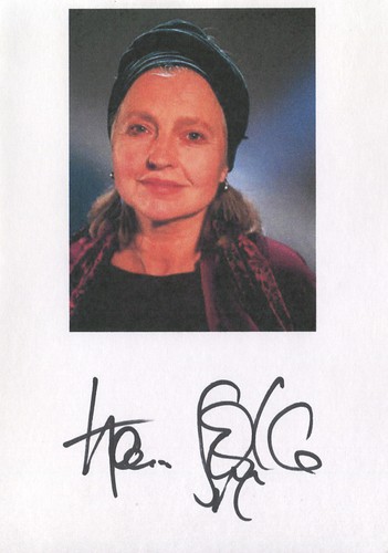 Hanna schygulla autograph - schygulla,