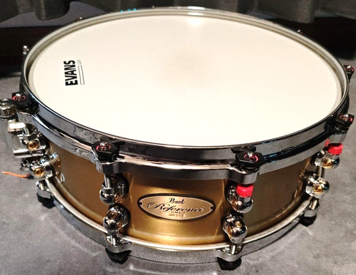 Pearl brass snare - snare, drum