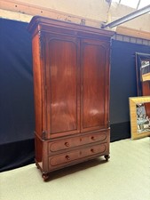 Mahogany Wardrobe Large 2 Door