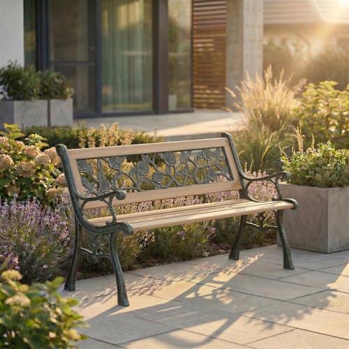 Wooden outdoor seater garden - wooden, 3