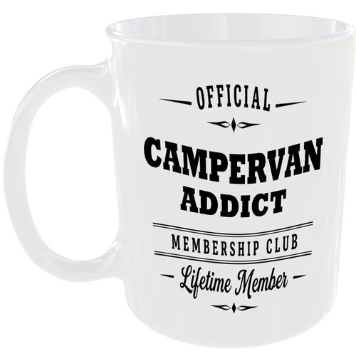 Official campervan addict - campervan,