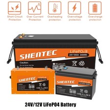 LiFePO4 12V/24V 300AH 200AH