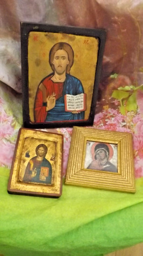Religous wooden jesus icons - wooden, x