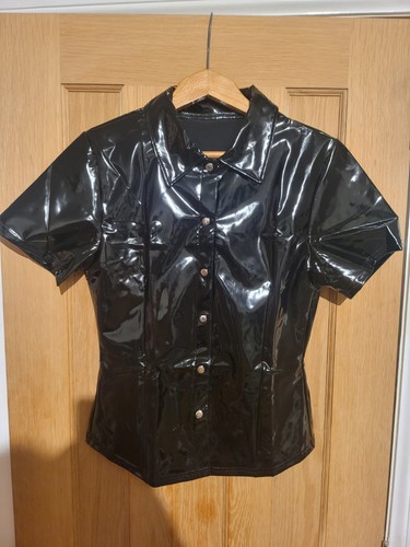 New pvc shirt blouse - blouse, top