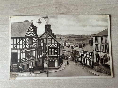 Topographical postcard wales - topographical,