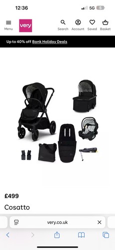 Cosatto giggle travel system - cosatto,