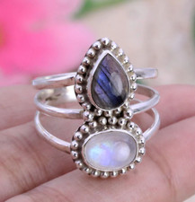 Labradorite & Moonstone Two