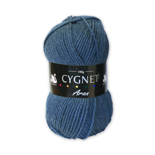 Cygnet aran acrylic knitting - acrylic,