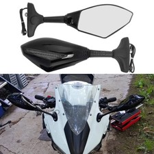 Rearview Mirrors w/ LED Turn Signal Light For Honda CBR600 CBR600R CBR500 F4 F4i