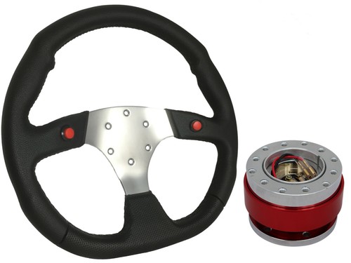 Chrome sports steering - f1,