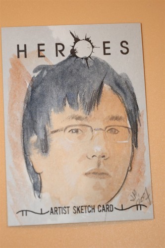 Ingrid hardy sketch card - card, of