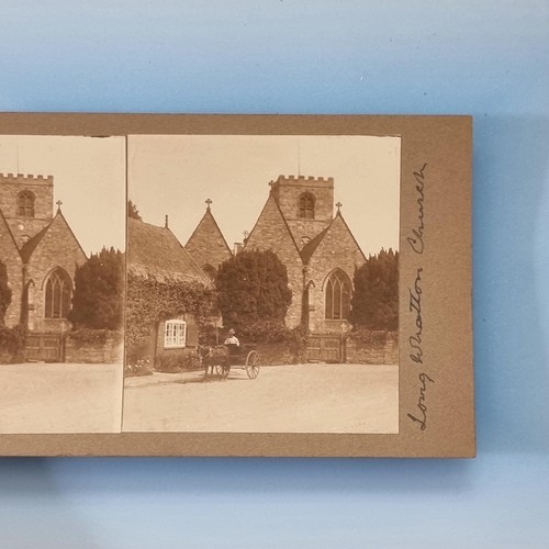 Long whatton stereoview c1900 - whatton,