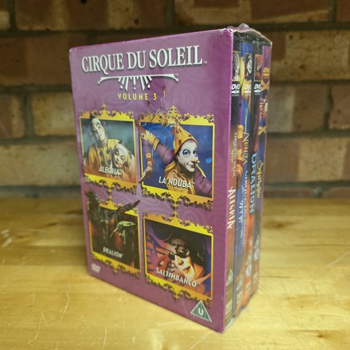 Cirque soleil dvd box set - cirque,