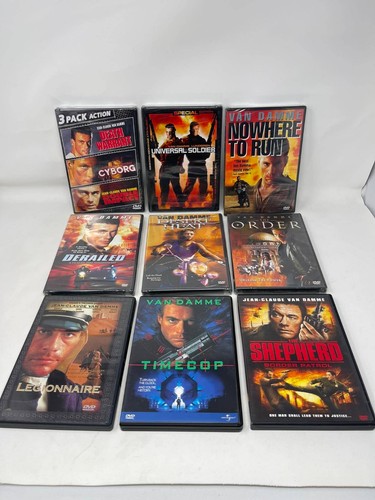 Lot jean claude van damme - 11,