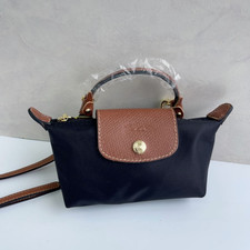 Longchamp Small Crossbody Bag-Black