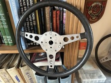 Les leston leather steering - les,