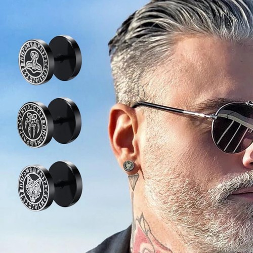 Mens gothic viking stud - gothic,