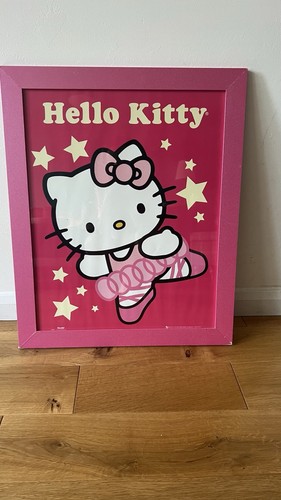 Hello kitty ballerina framed - kitty,