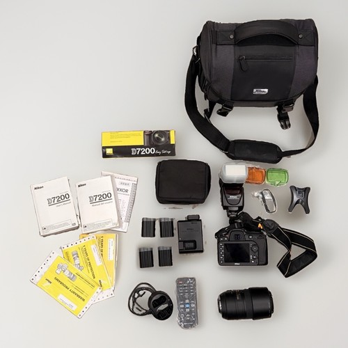 Nikon d7200 dslr camera - d7200, +