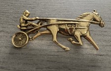 Vintage Harness Racing Horse