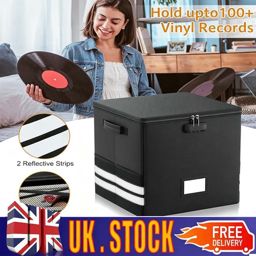 Vinyl storage box - storage,