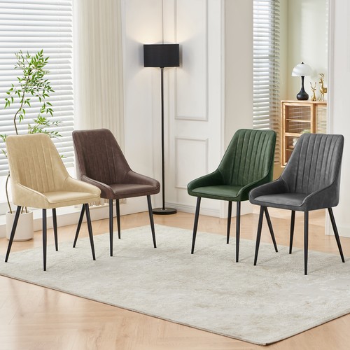 4pcs leather dining - pu,