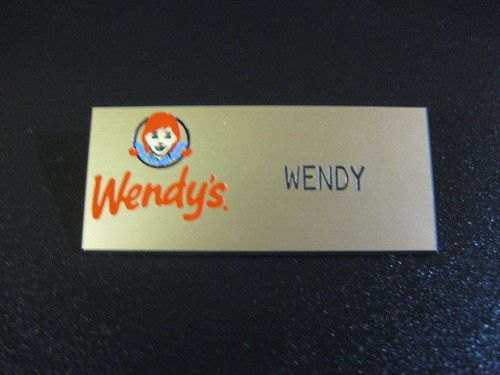 Wendy restaurant uniform - wendy's,