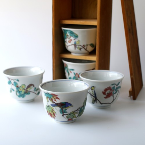 Vintage kutani porcelain tea - porcelain,