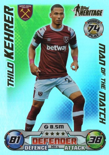Match attax extra - match, 2023
