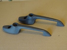 Classic Mini - Pair External Door Handles grey castings for spares