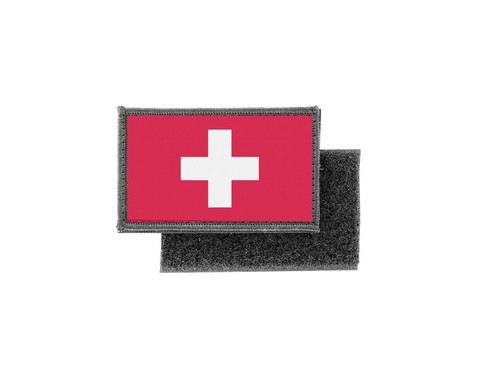 Flag patch printed badge